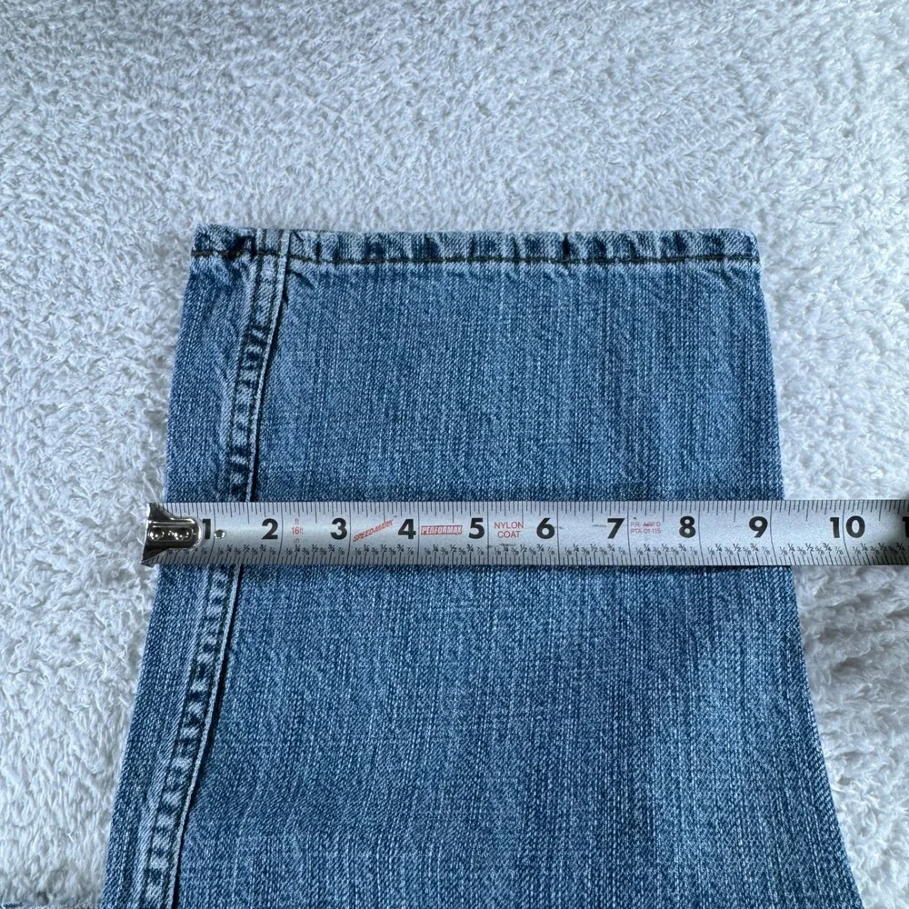 Y2K Levi 514 Slim Straight Leg Size 36x32 Light Wash Clean Denim Pants Used Men